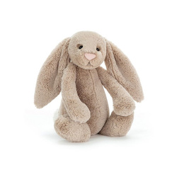 Jelly Cat Króliczek Beżowy 36 cm - miękka przytulanka Bashful Bunny od urodzenia, idealna na baby shower