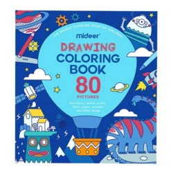 mideer Kolorowanka mideer –Przygody niebieskiego balona (80 kolorowanek)