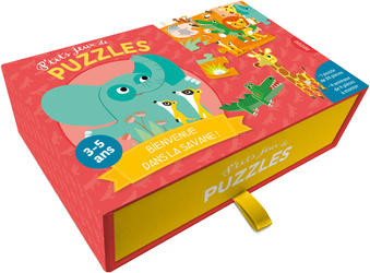 Auzou Puzzle ze zwierzątkami 3D Na sawannie
