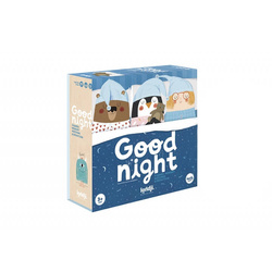 Londji – Gra Goodnight! Dobranoc! Gra pamięciowa, relacyjna i dedukcyjna dla najmłodszych
