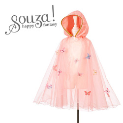 Souza! Peleryna z Kapturem w Motyle Lilyanne – tiulowy kostium dla dziewczynki
