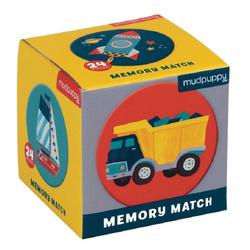 Mudpuppy Gra Mini Memory Środki transportu