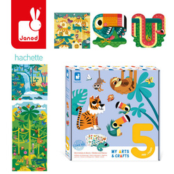 Janod Zestaw kreatywny Naklejki i ozdoby My arts &