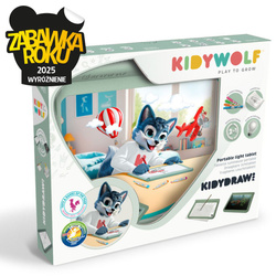 Podświetlany tablet do nauki pisania i rysowania Kidywolf