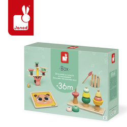 Janod Zestaw zabawek edukacyjnych Box 36 m-cy