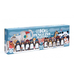 Londji Puzzle dla dzieci, nauka liczenia, Pingwinki
