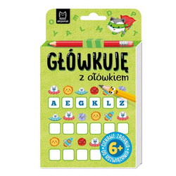 Główkuję z ołówkiem.  Zadania, łamigłówki +6 Zielona