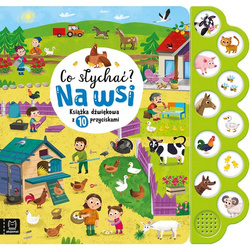 Co słychać? Na wsi. Książka dźwiękowa z 10 przyciskami