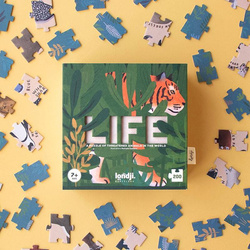 LONDJI Puzzle Life - zagrożone gatunki zwierząt 7+