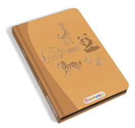 Kidywolf - pad rysunkowy z ekranem LCD Wzór: Zwierzęta